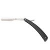 Carbon Steel Barber Hairdressing Razor Eyebrow Folding Shaving Knife Holder Tool