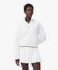 Lacoste Женский теннисный худи на молнии Heritage Sf0228-56G 001