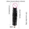 3XLR Насадки для секс-машины для женщин и пар Мягкие анальные дилдо для начинающих Мастурбатор Секс-игрушки(1 кусок)
