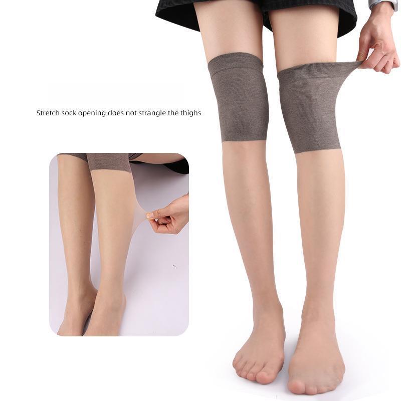2-в-1 Кондиционер Чулки выше колена Летние Тонкие Защита от зацепок Гольфы выше колена Теплые С дозатором Нескользящие Гольфы средней длины