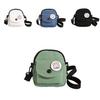 Simple And Lovely Canvas Mini Bag For Women 2024 Korean Style Vintage Street Fashion Crossbody Bag