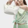 New FILA Fabric Made Of Polyurethane Shoulder Bag, Crossbody Bag, Handbag Extra Small Women's Heron White F13W421165FWT
