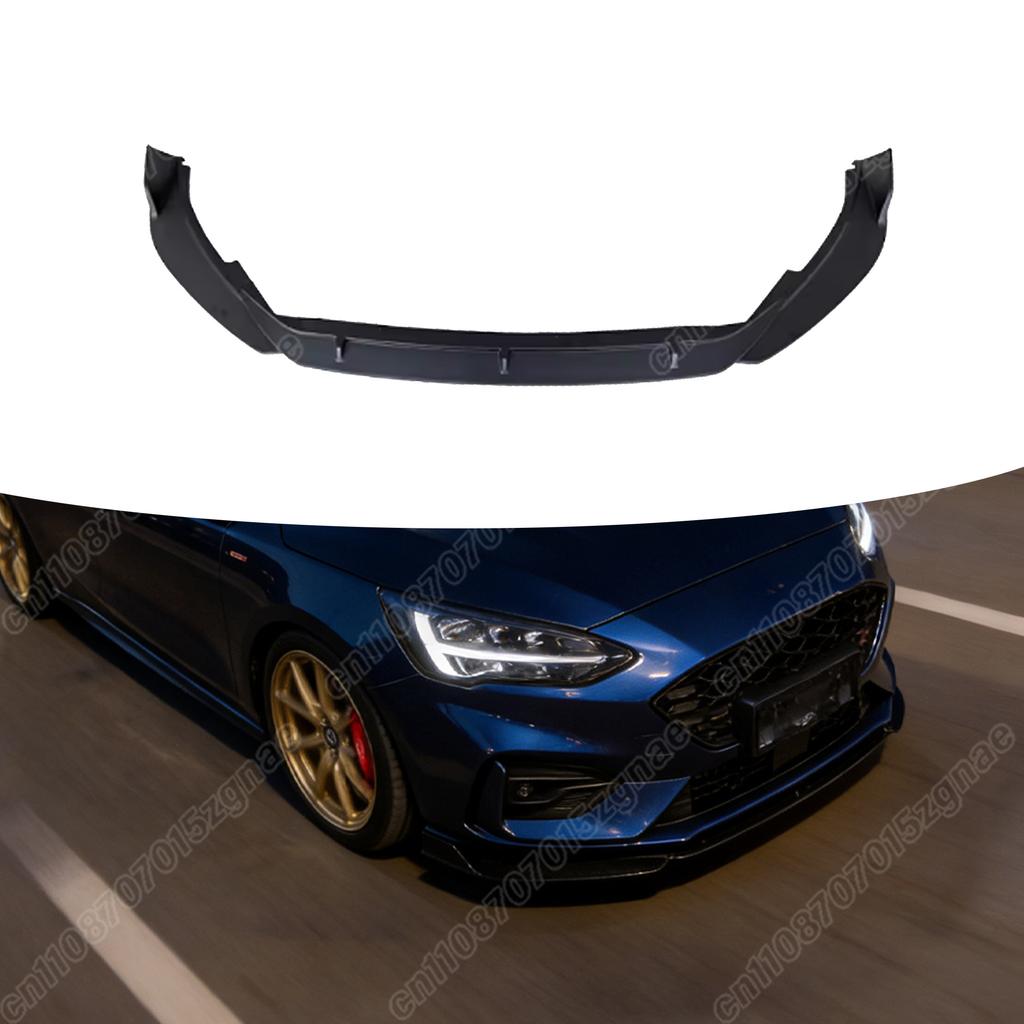 Для Ford ST Line MK4 2018 2019 2020 2021 Авто 3 шт. Спойлер-губа переднего бампера Автомобильный передний сплиттер Декор кузова Комплект для модификации