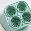 Форма для льда Rose Ice Cube Mold из пищевого силикона для коктейлей Whiskey BPA Free Ice Cube Maker