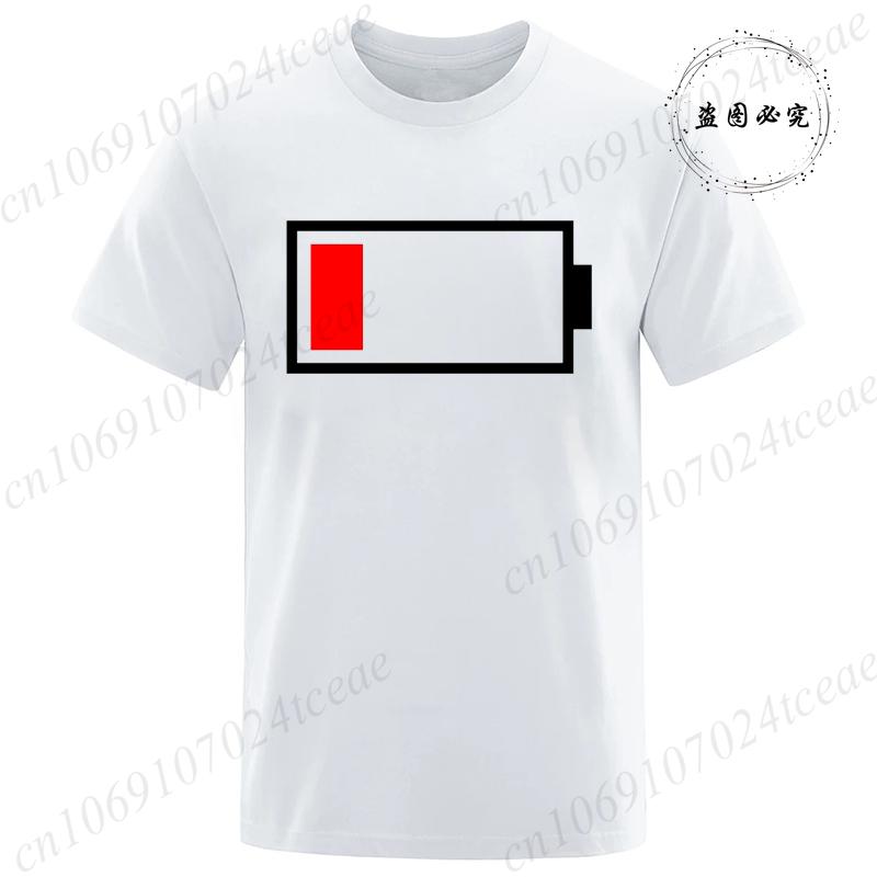 New Fashion T-Shirt Mens Ladies Unisex My Social Battery Introvert Print Sports Tees Casual Tshirt Men Unisex Fashion Tshirt Top