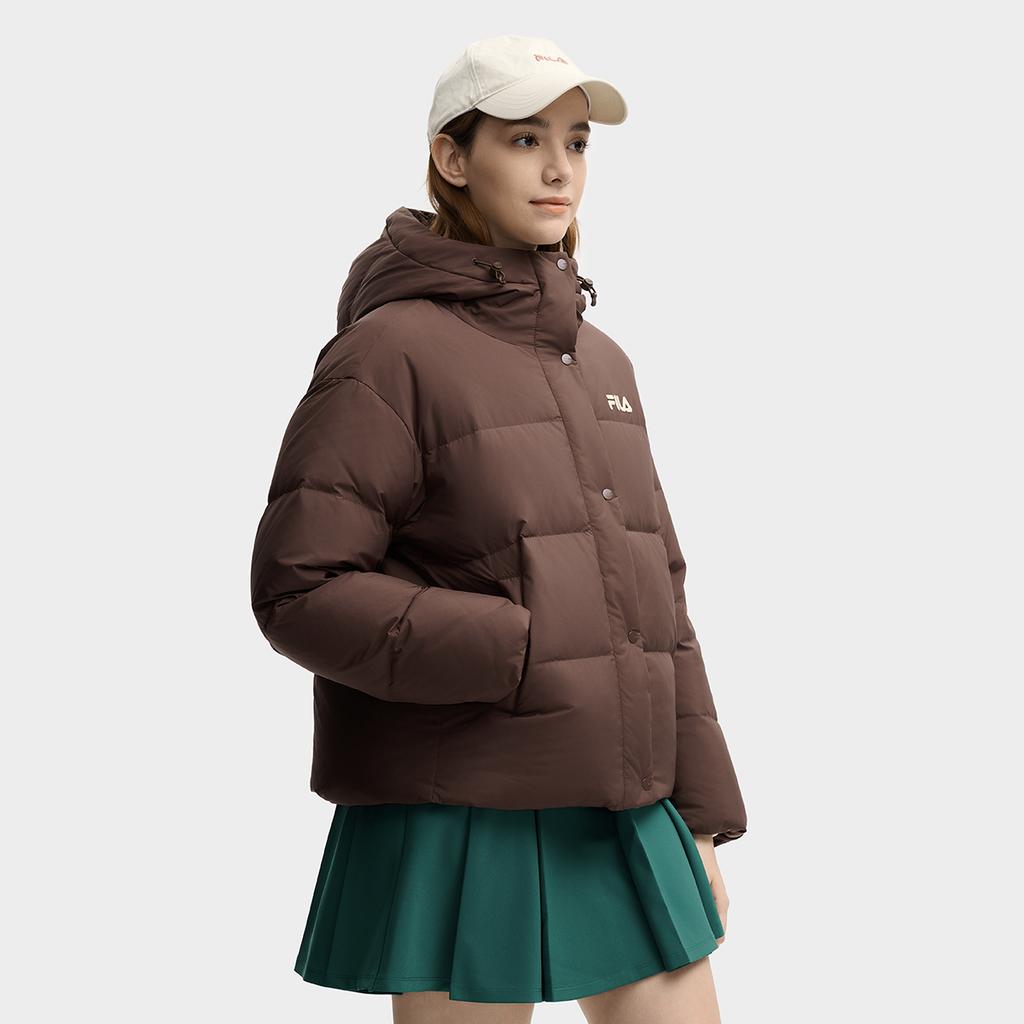 Fila Свободная фитнес пуховая куртка женская верхняя одежда F51W549905FBN