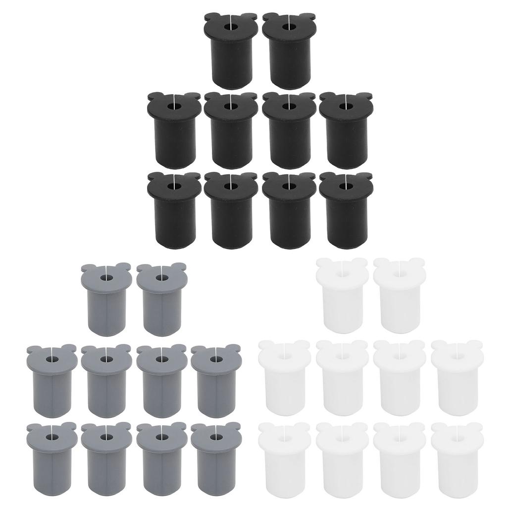 10 шт., втулка для кабеля спутниковой связи, 25,4 мм, силиконовая втулка для кабеля Ethernet, втулка для прохода через стену