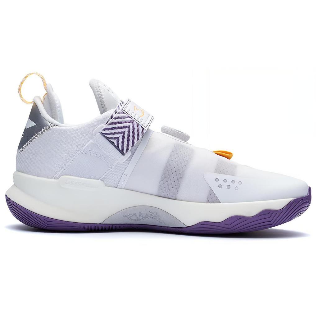 Li Ning Wade Fission 7 V2 Удобная амортизация Нескользящий Износостойкий Покрытие Поддержка Низкий верх ABPR047-12