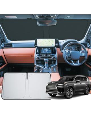 LX600 VJA310W Модель Модельная машина Солнцезащитный козырек УФ от света Тепла УФ Солнцезащитный козырек с Хранением Легкие Меры Безопасности GAFATLexus (2022 ~ Настоящее время) - Вырезать,