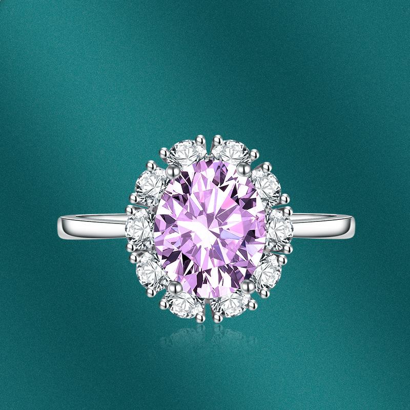 Sace Gems Классическое кольцо из медного сплава с цирконом, женские ювелирные изделия, свадебный подарок для вечеринки