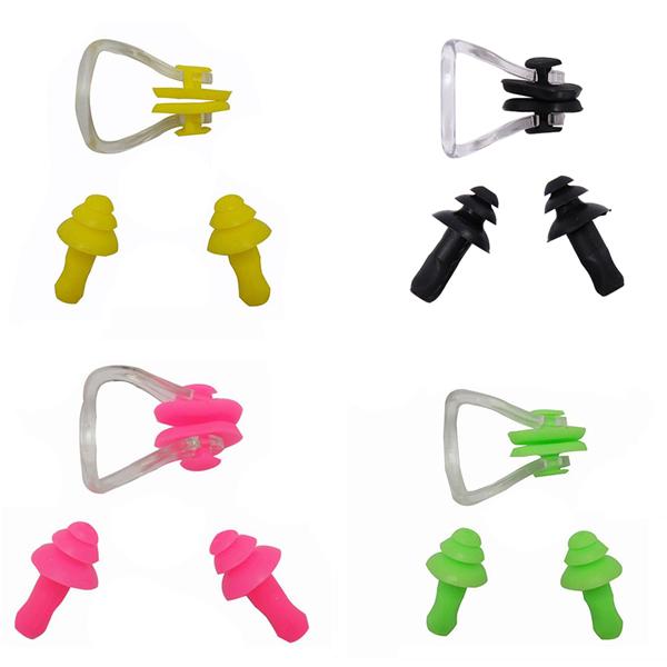 Беруши и зажим для носа пловцам