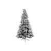 Christmas Tree DKD Home Decor White Green Polyethylene Snowfall 140 X 140 X 210 Cm