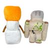 Popular Mob Characters Become Giant Plush Toys! BIG Plush Snow Golem and Iron Golem, Set of 2, Approximately 32cm, Official Merchandise, Extra Large