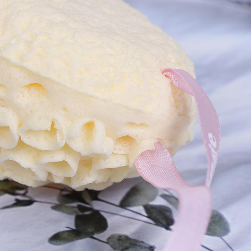 Губка из морской шерсти, полностью натуральная сотовая возобновляемая морская губка для удаления омертвевшей кожи