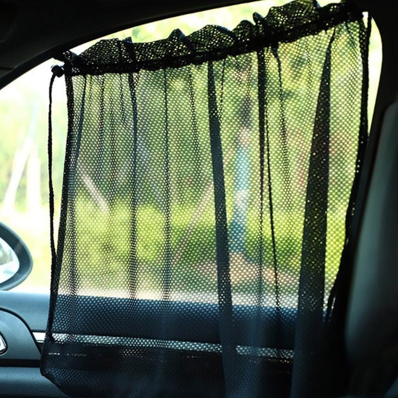 Автомобильные шторки от солнца Защита от солнечного света Сетчатая ткань Подходит для комфортного и приватного вождения