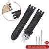Для часов Swatch из воловьей кожи с пряжкой-бабочкой, мягкие удобные аксессуары, мужские 21 мм Yrs403 412 402G дугообразные ремешки для часов