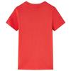 Детская красная футболка 92/104/116/128/140