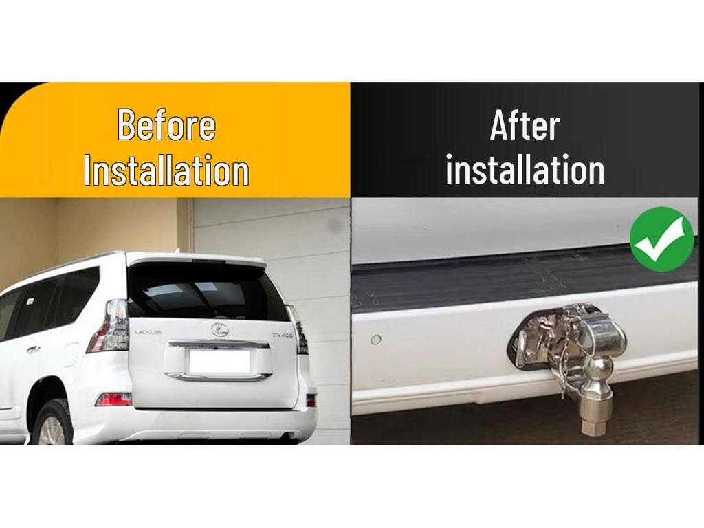 Совместимо с буксировочными крюками Lexus GX400 и внедорожными крюками Rogue для GX460