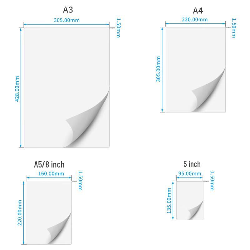 DSB A4 Пленка для ламинирования высокой четкости вилка CN (адаптер в комплекте)