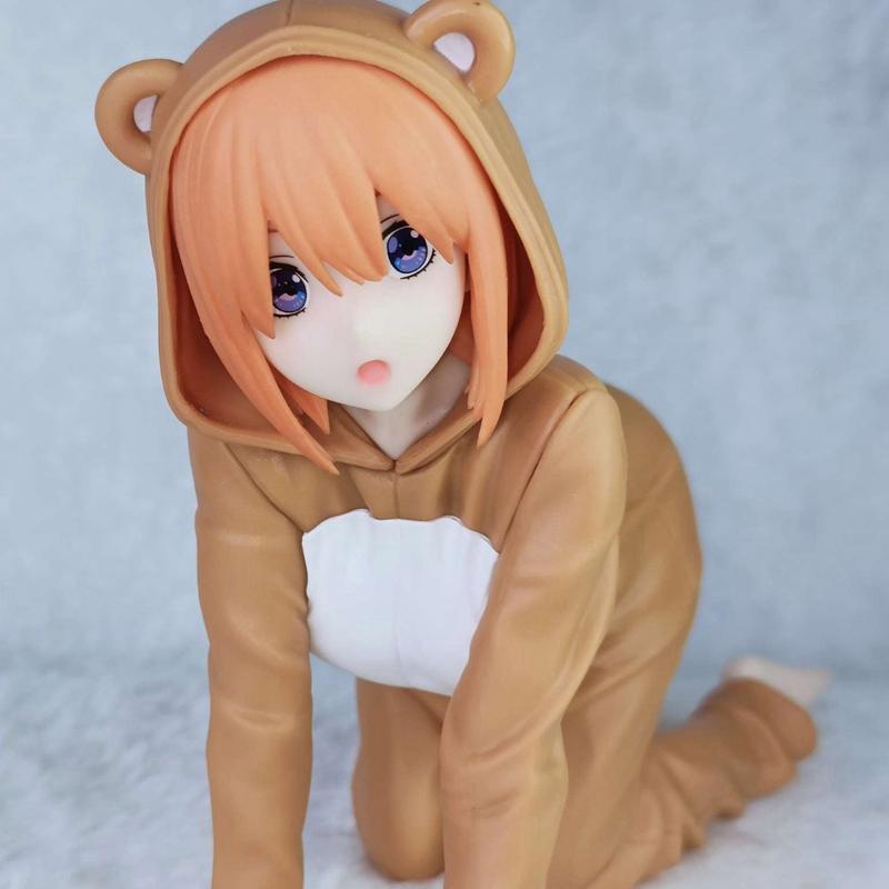 11-20 см аниме-фигурка, квинтэссенция пятерых, подушка Нино, сидячее положение, пижамная модель, куклы, игрушка в подарок, сбор ПВХ