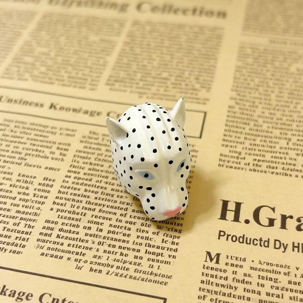 Adjustable Drip Ring Metal Animal Ring Exaggerated Irregular Opening Ring Gifts for Women Girl