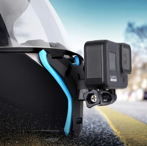 Крепление на ремень для шлема для Gopro Hero 11 10 9 8 7 6 5 4 3 мотоцикла Yi Экшн-спортивная камера крепление анфас держатель аксессуары