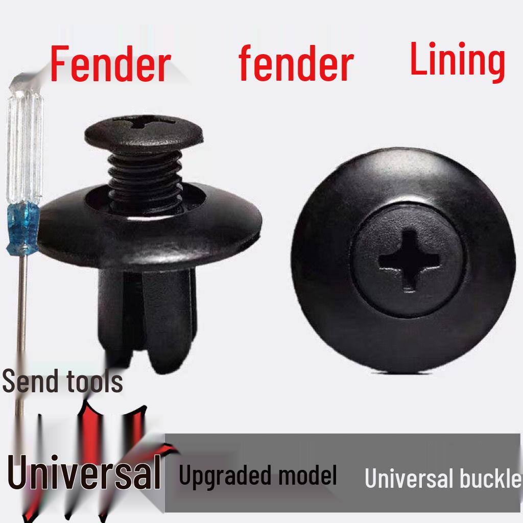 Универсальный автомобильный 8мм расширяющийся винтовой зажим для подкрылка и брызговика