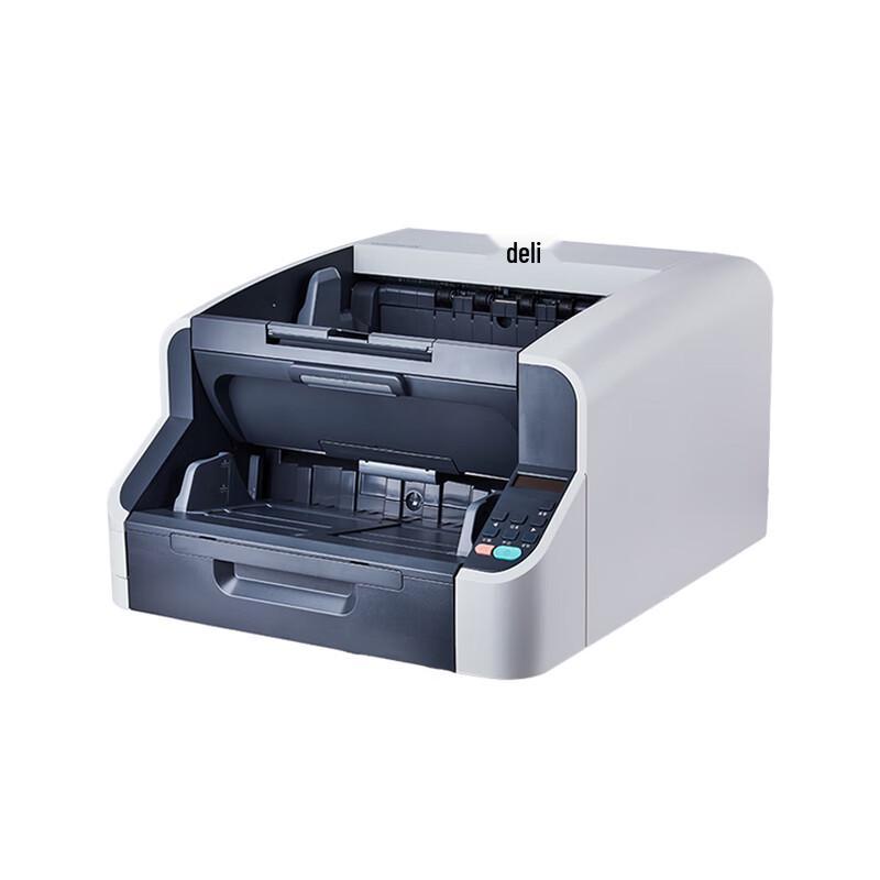 Deli Высокоскоростной сканер документов S3400, штепсель CN (адаптер в комплекте)
