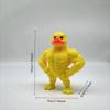 Статуэтка утки 3D-печать Мышцы - Оригинальное украшение для дома, гостиной, рабочего стола, идеальный Рождественский Хэллоуинский подарок для мускулистых мужчин