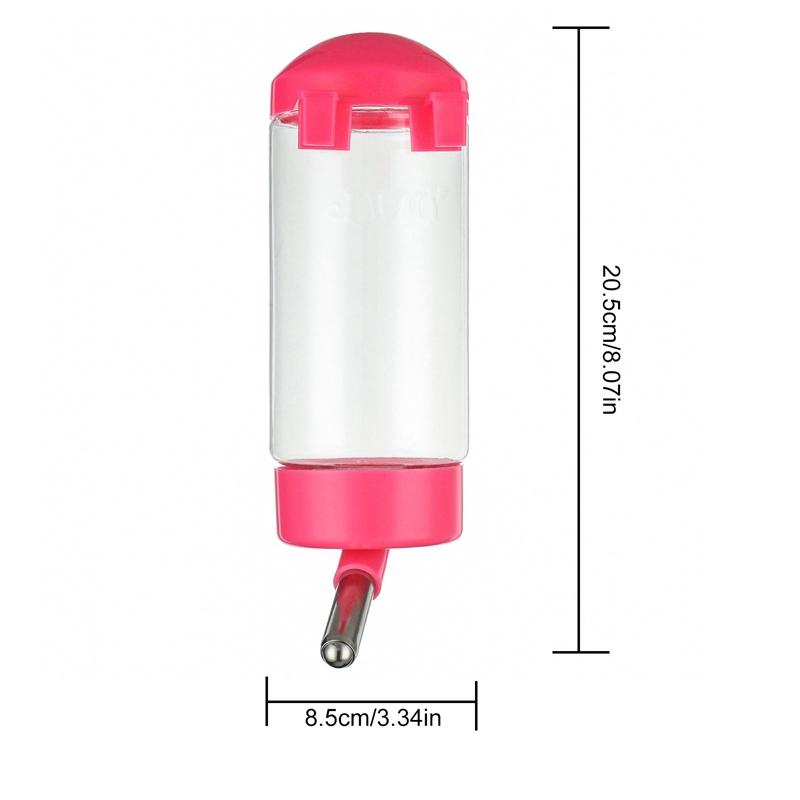 Поилка для хомяка, бутылка для воды, диспенсер, кормушка, подвесная, для питомца, собаки, морской свинки, белки, кролика, поилка с трубкой, фонтан