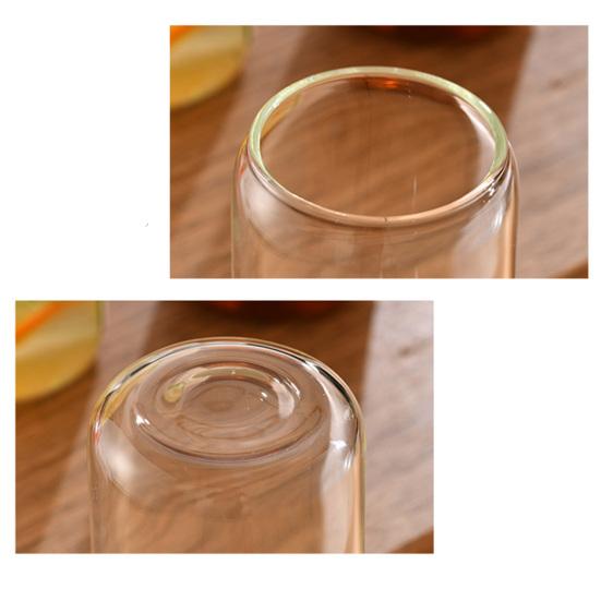 Меняющие цвет стеклянные стаканы с крышками и соломинками 16/20 унций, мультяшные, летние, для холодного кофе, холодный тамблер, персонализированный стеклянный контейнер для напитков