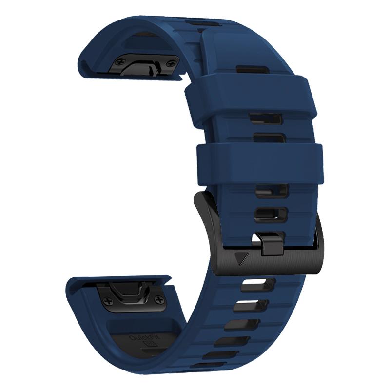 Двухцветный силиконовый ремешок для часов QuickFit 22 мм 26 мм Для Garmin Epix Pro Gen 2 47 мм 51 мм/Fenix 7X 7 Pro/Quatix 6 6X 5X Ремешок Браслет