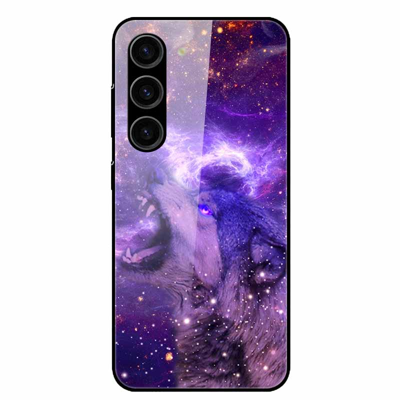Чехол для Samsung Galaxy S25 Plus Закаленное Стекло Жесткая Защитная Крышка для Телефона для Samsung S25 Ultra 5G Задние Чехлы для GalaxyS25 S 25 S25Plus