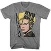 Billy Idol 1987 Tour Heather Adult T-Shirt