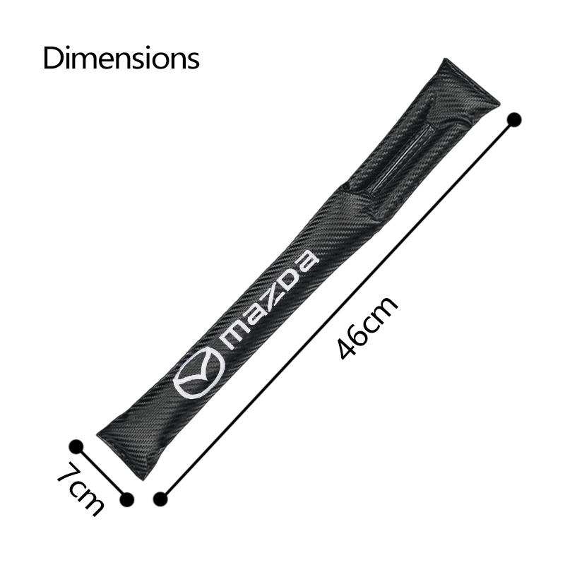 Car Seat Gap Plug Automobile Interior Gap Decoration Accessories For Mazda 2 3 5 6 BL BM GJ cx30 MX30 cx3 cx9 cx4 cx5 x5 cx8 MX5