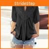 Ladies Hollow Blouse T Shirts Tops Lace Tunic Top Shirt Chiffon Freesize