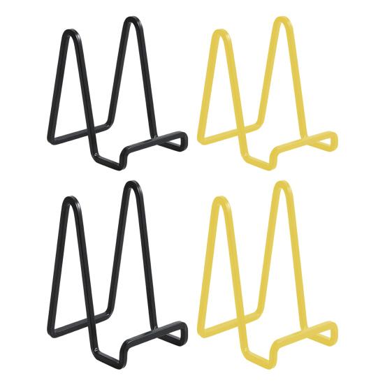 Подставка для фоторамки, мольберт, высокая устойчивость, нержавеющая многоцелевая настольная подставка для фото, металлическая подставка для пластин