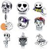 Halloween S925 Silver Beads Collection Picture, Evil Moon Pumpkin Skull Jewelry Accessories
