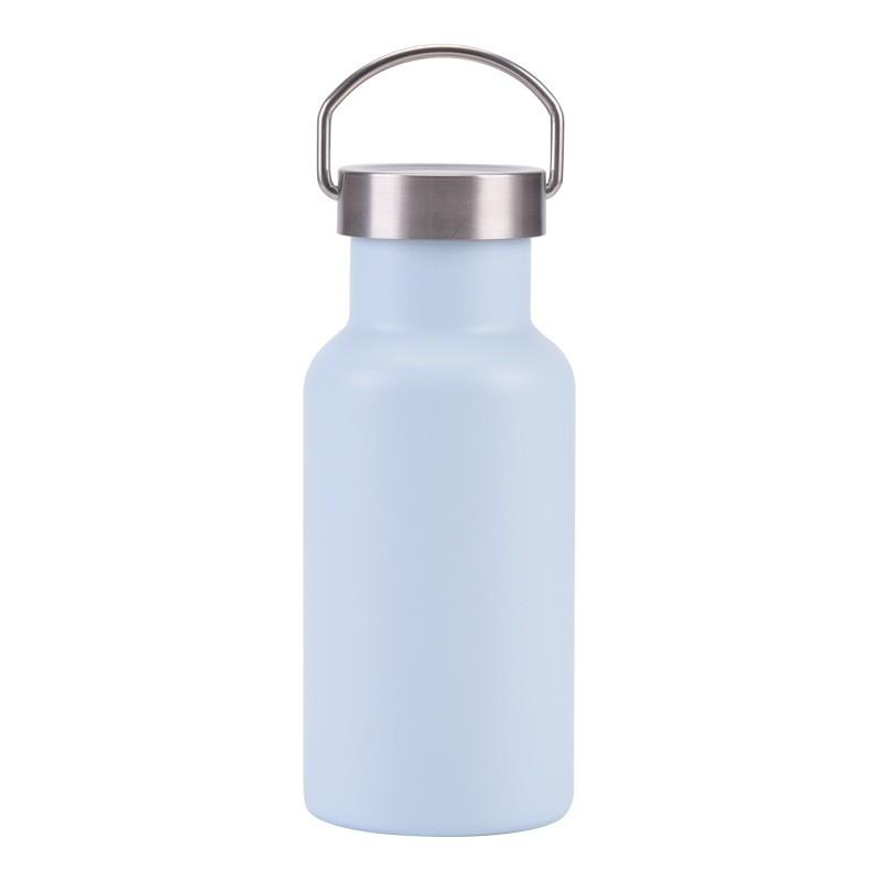 350ml Double-Wall Stainless Steel Travel Mug With Handle Vacuum Insulated Outdoor Sports Daily Use