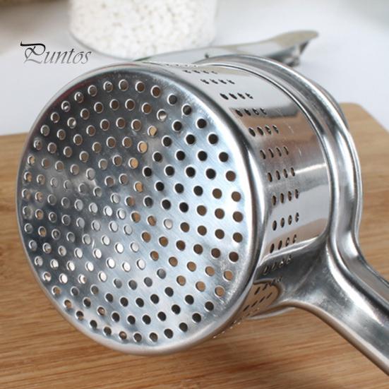 Машинка для картофеля из нержавеющей стали, эргономичная ручка, легко моющийся пресс для картофеля для домашней кухни