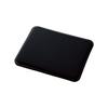 Elecom Mouse Pad Smooth Cloth Material with Cushion Extra Thick 10mm Approx. 23cm X Approx. 18cm Quiet Design Washable Anti-Slip Telework Black MP-FBF