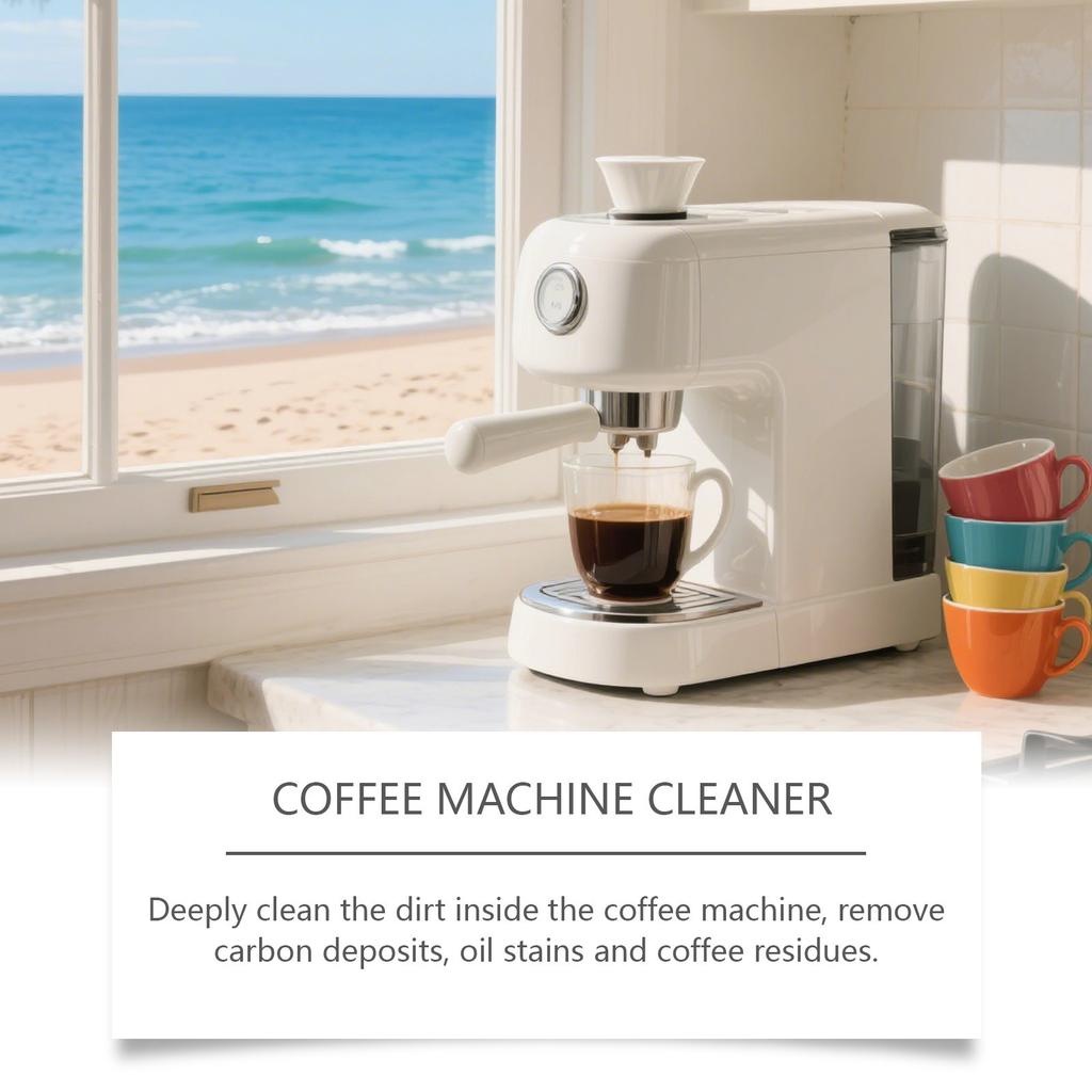 Coffee Machine Descaling Tablets, Deep Cleaning, Oil Stain And Scale Removal Tablets, Commercial And Household Universal Cleaner.