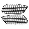 1 Pair Front Bumper Fog Light Grille Black Replacement For Benz E?Class Coupe W207 A207 C207 AMG