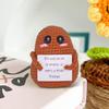 Potato Doll Cute Handmade Crochet Doll Positive Emotional Support Doll Ornament for Home Desk Decoration
