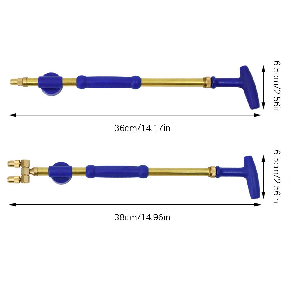 Double/Single Head Reciprocating Spray Push-Pull Bottle Copper Pump Spray Head With Retractable Rod Manual Sprayer