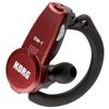 KORG DM-1 RD Earphone-Type Metronome for Sports Training, Co-Developed with Dribble Designer Masakazu Okabe, Red, Ideal for Outdoor Practice