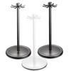 360 Degree Rotating Countertop Flatware Organizer 8 Hooks Flatware Storage Rack  Spoons