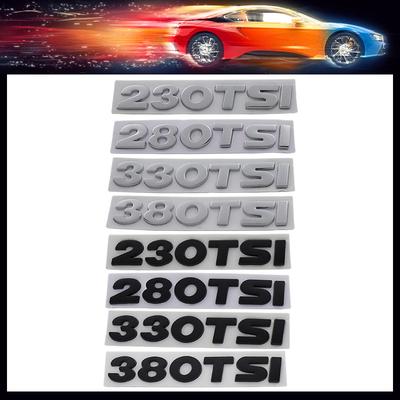 3D Стайлинг Автомобиля 230 280 330 380 TSI 230TSI 280TSI 330TSI 380TSI рабочий объем для автомобиля Дверь Крыло Багажник Задняя Крышка Капот Шильдик Наклейка Эмблема Значок Стикер