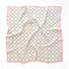 70x70cm Nylon Square Scarf Women Vintage Print Lightweight Accessory Office Casual Hair Styling