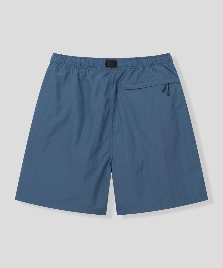 BLACK MOMENT Pure Shorts Classic Ultra-Light Nylon Wide Elastic Shorts [Blue]